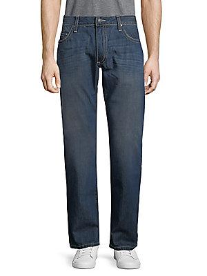 Robin's Jean Putty Top Stitch Cotton Jeans