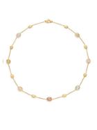 Marco Bicego Siviglia Multicolor Sapphire & 18k Yellow Gold Station Necklace