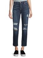 7 For All Mankind Josefina Casual Distressed Jeans