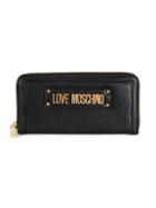 Love Moschino Logo Zip Continental Wallet