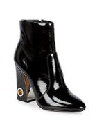 Dolce Vita Valley Patent Leather Grommet Boots
