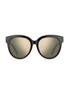 Marc Jacobs Signature Double J 56mm Cat Eye Sunglasses