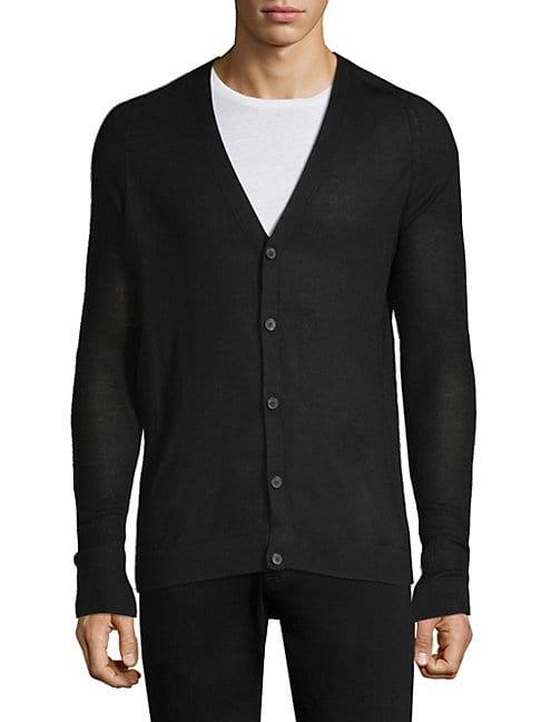 Theory Knitted Buttoned Cardigan