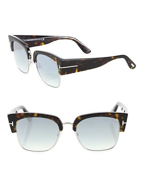 Tom Ford Dakota 55mm Soft Square Sunglasses