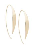 Saks Fifth Avenue Made In Italy 14k Gold Wire-back Earrings