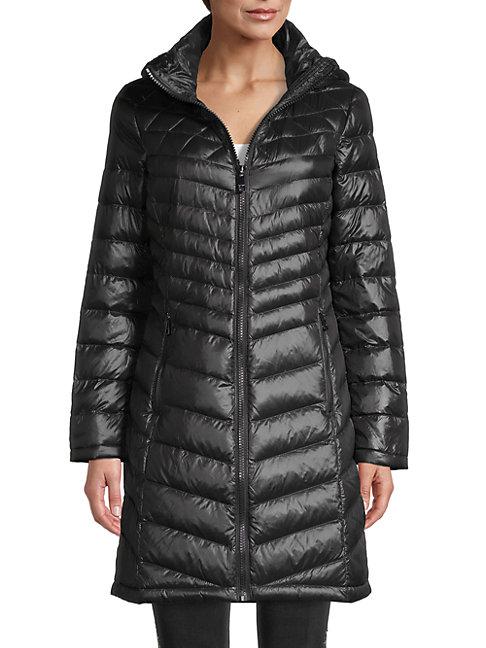 Calvin Klein Packable Quilted Down Coat