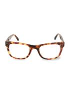 Linda Farrow 51mm Tortoise Oversized Optical Glasses