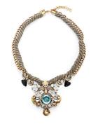 Saks Fifth Avenue Beaded Rope Necklace