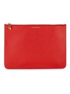 Alexander Mcqueen Small Leather Zip Pouch