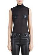 Givenchy Technical Tulle Star Bodysuit