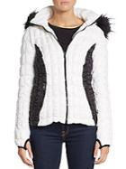 Saks Fifth Avenue Down Quilted Hooded Jacket