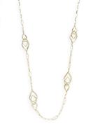 Alexis Bittar Sparkle Loop Chain Necklace