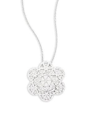 Swarovski Crystal Brooch Necklace