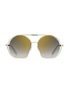 Marc Jacobs 56mm Geometric Round Sunglasses