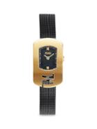 Fendi Goldtone Stainless Steel & Diamond Mesh-strap Watch