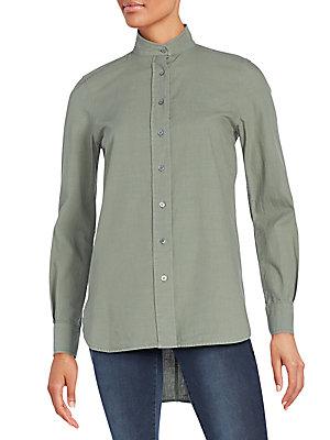 Frame Denim Cotton Button-front Shirt