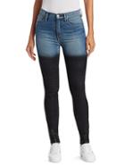 Hudson Ombre High-rise Skinny Jeans