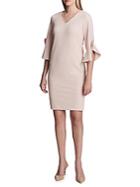 Calvin Klein Flounce-sleeve Scuba Sheath Dress
