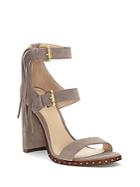 Vince Camuto Fringed Suede Sandals