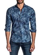 Jared Lang Floral Button-up Shirt
