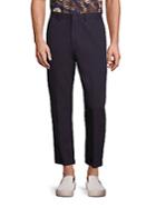 Vince Relaxed Cotton & Linen Cropped Trousers