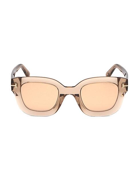 Tom Ford Pia 48mm Square Sunglasses