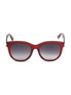 Saint Laurent Core 55mm Square Sunglasses