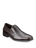 Bruno Magli Pitto Leather Apron-toe Loafers - Available In Extended Sizes