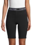 Calvin Klein Performance Stretch-cotton Biker Shorts