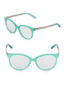 Gucci 52mm Cat Eye Optical Glasses