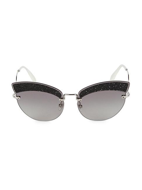 Miu Miu 65mm Cat Eye Sunglasses