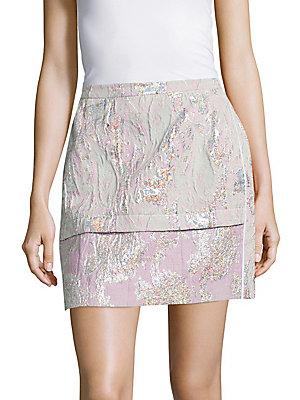 Sandro Joyau Embellished Skirt