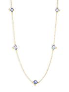 Temple St. Clair 18k Gold Blue Sapphire Necklace
