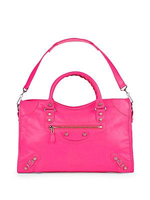 Balenciaga Chic Leather Handbag