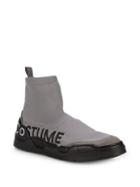 Costume National Stretch Knit Sock Boots