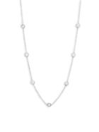 Diana M Jewels 14k White Gold & 0.75 Tcw Diamond Necklace