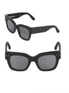 Bottega Veneta Tinted 49mm Square Sunglasses