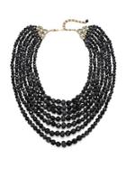 Heidi Daus Plaza Chic Multi-strand Faceted Necklace