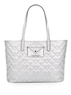 Marc By Marc Jacobs Quilted Metallic Tote 48