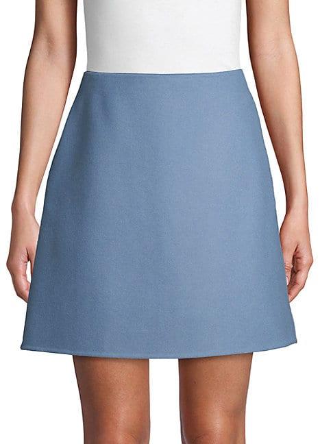 Valentino Wool Blend Mini Skirt