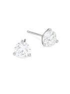 Kwiat Studs Diamond & 14k White Gold Earrings