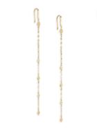 Lana Jewelry 14k Yellow Gold Chain Drop Earrings