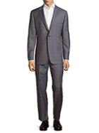 Hickey Freeman Regular-fit Milburn Checked Suit