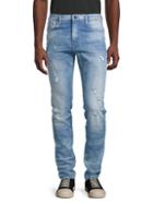 Prps Hondo Windsor-fit Low-rise Distressed Skinny Jeans