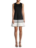 Calvin Klein Poly Sleeveless Fit-&-flare Dress
