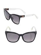 Fendi 49mm Wide Frame Wayfarer Sunglasses