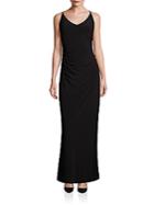 Laundry By Shelli Segal Crossback Gown