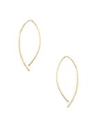 Lana Jewelry Flawless 14k Yellow Gold Electric Arch Earrings
