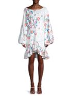 All Things Mochi Floral Flounce Dress