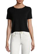 Saks Fifth Avenue Cropped Tee